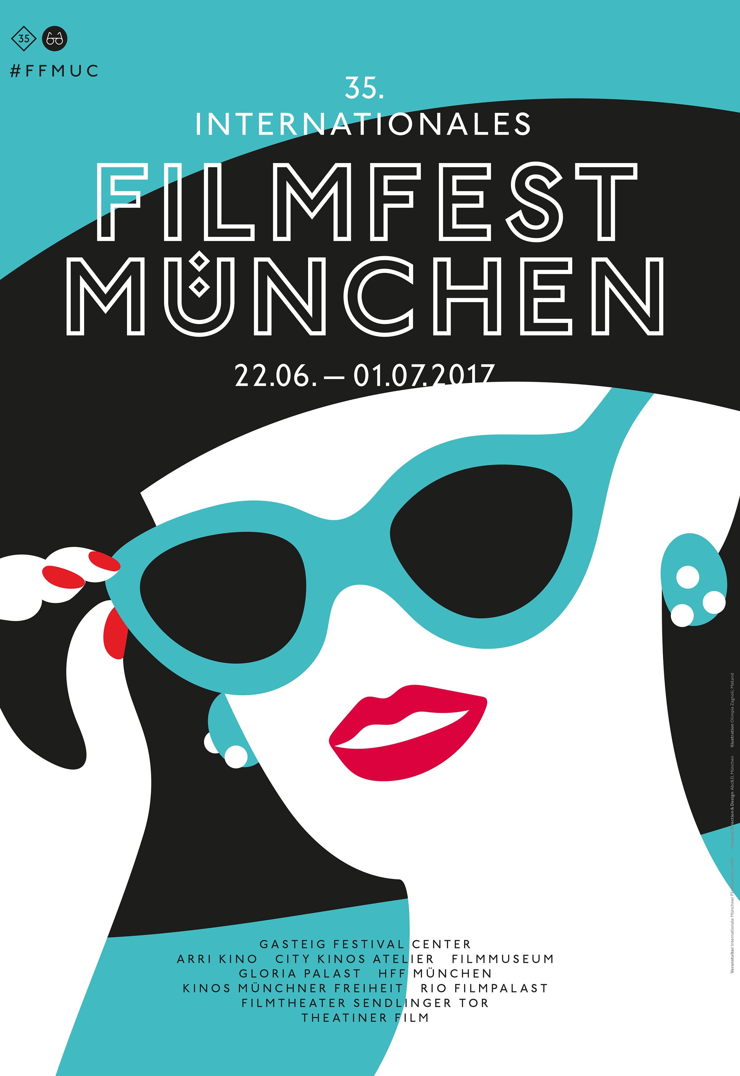 2017慕尼黑電影節海報（Photo©Munich International Film Festival）