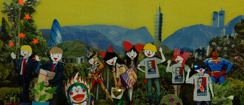 「台灣當代藝術全集」展，劉世芬作品。鳳甲美術館提供