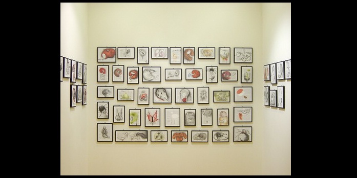 「台灣當代藝術全集」展，劉世芬作品。鳳甲美術館提供。