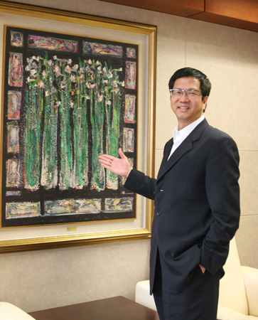 台灣愛普生總經理李隆安。(攝影/蘇怡如)