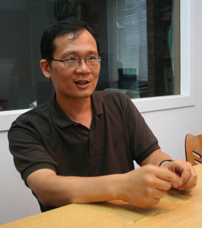 「在地實驗」創辦人黃文浩。（攝影／游崴）