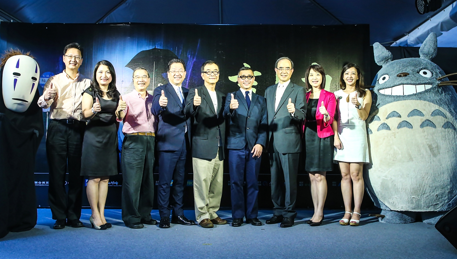 中國信託贊助帶給大小朋友共同回憶的宮崎駿動畫夢幻展覽「吉卜力的動畫世界」特展，多元扶植，讓藝術走進大家的生活。