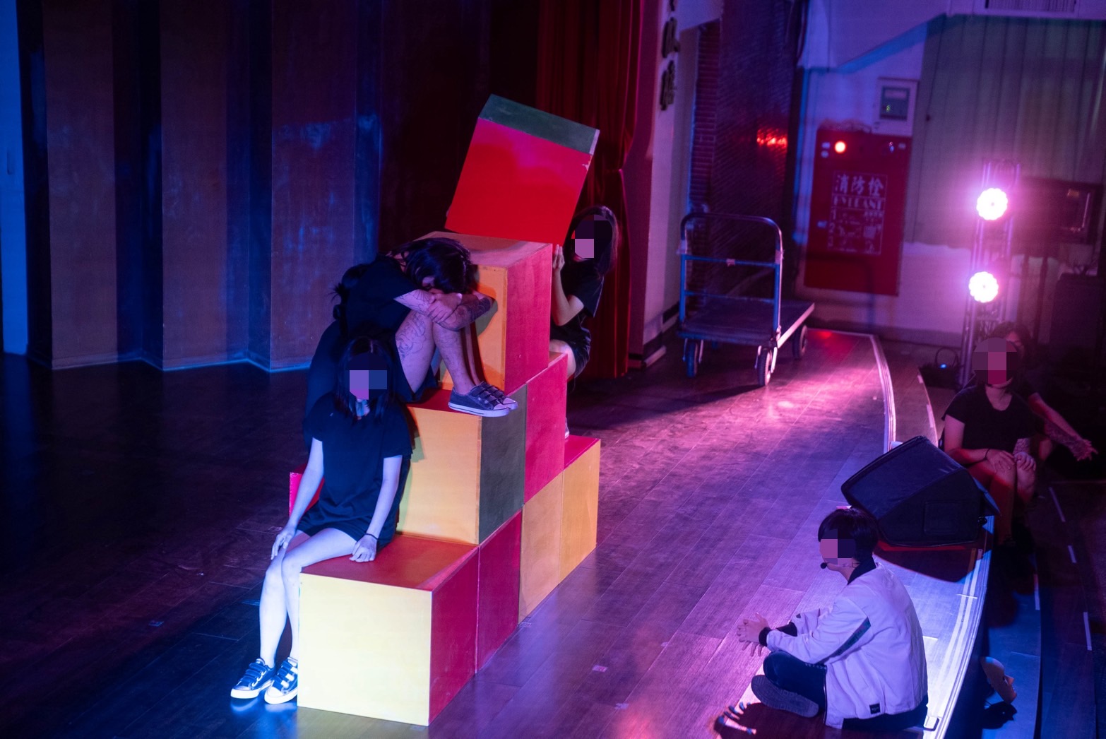 2024年，勵志中學《錯・季》演出。（攝影／魏妤珊、莊耀斌）