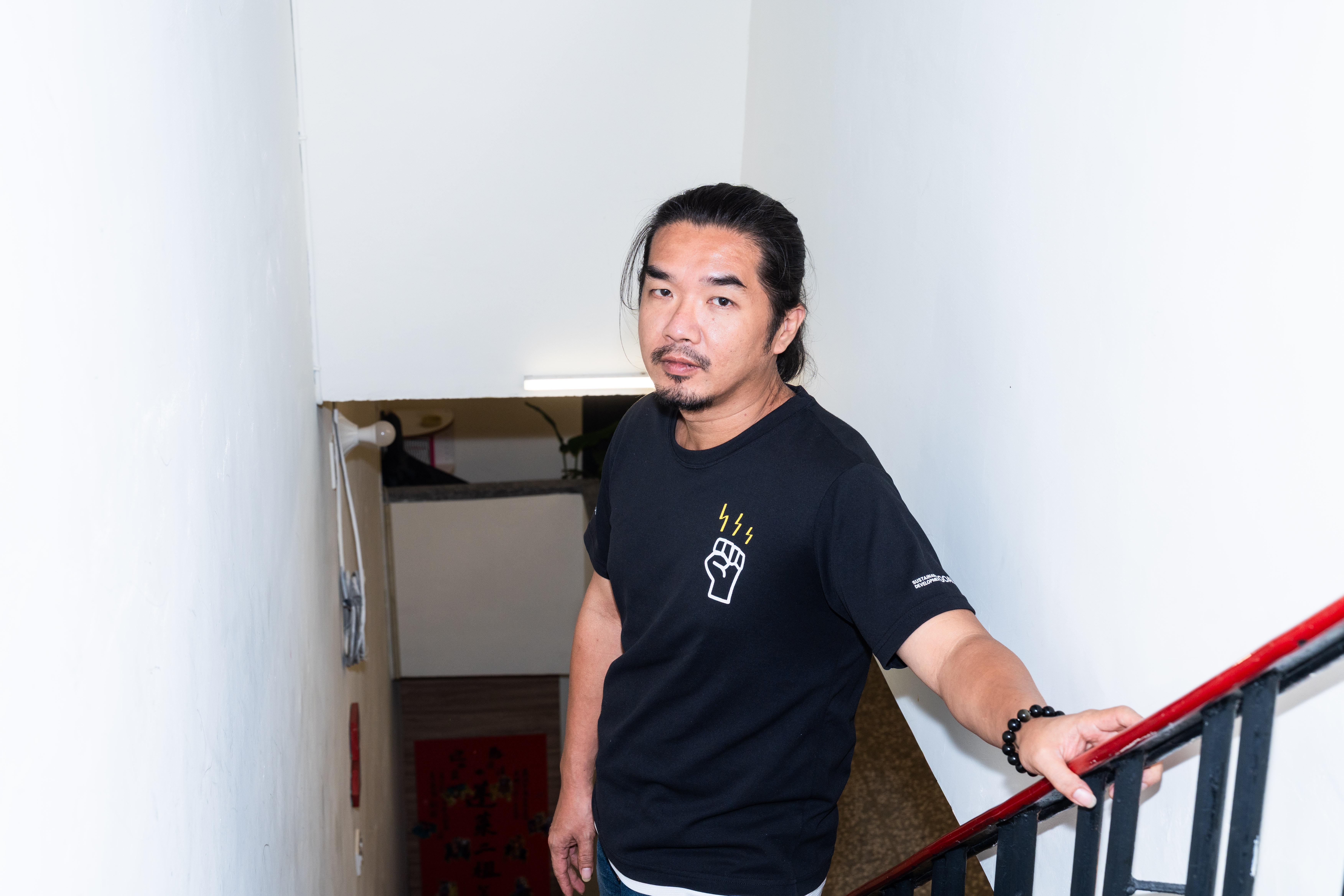 青藝盟盟主余浩瑋。（攝影／林家賢）